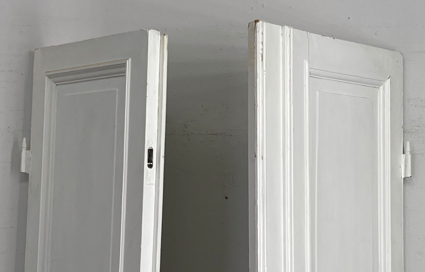 Dobbelt fløjdør med karm