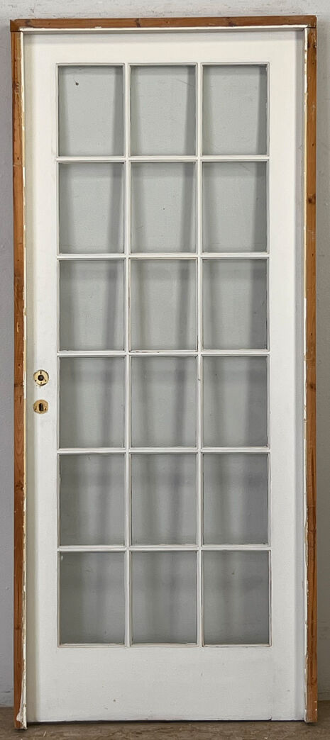 Sprossedør med karm