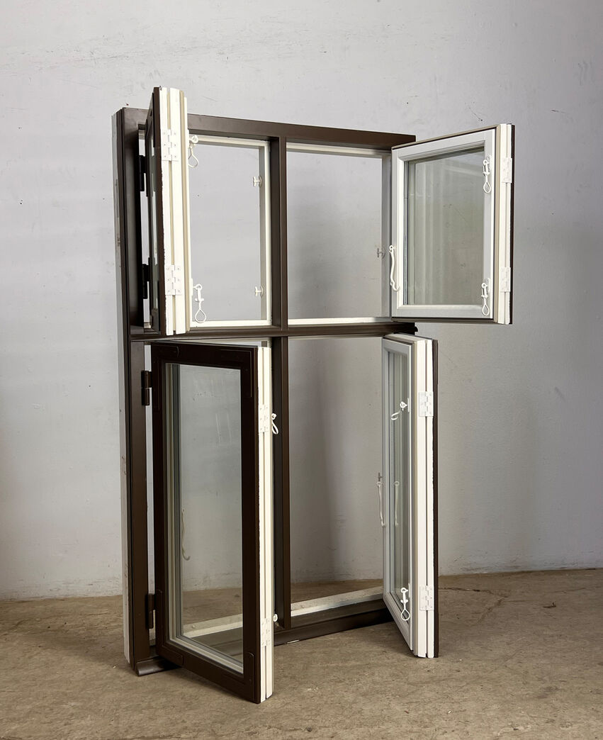 Vindue med koblede rammer (termo)