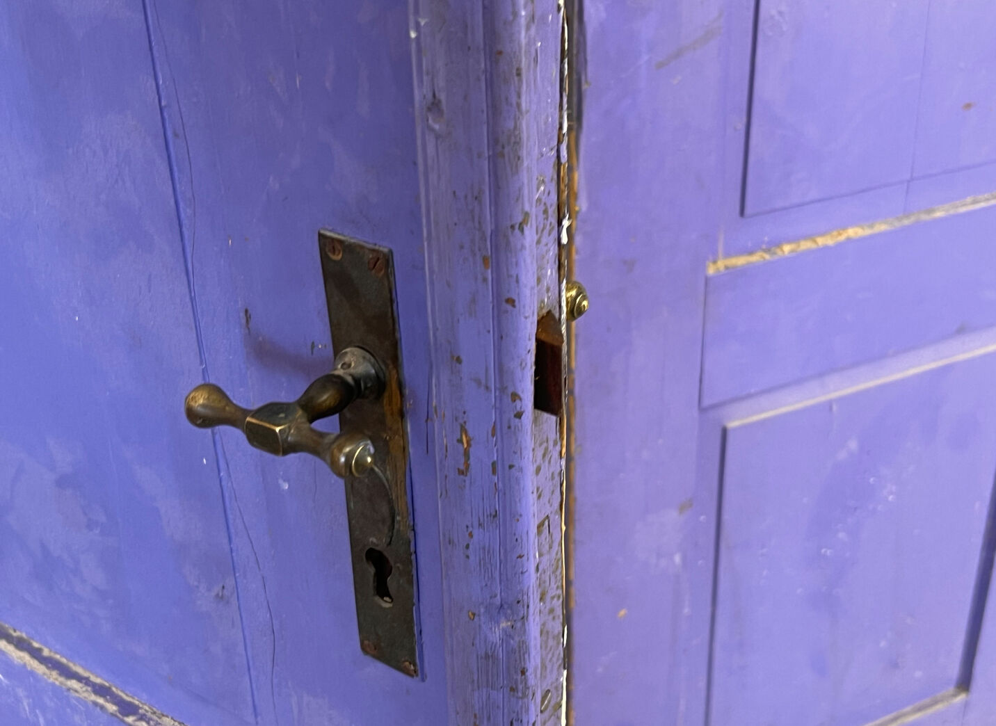 Dobbelt fyldningsdør med karm