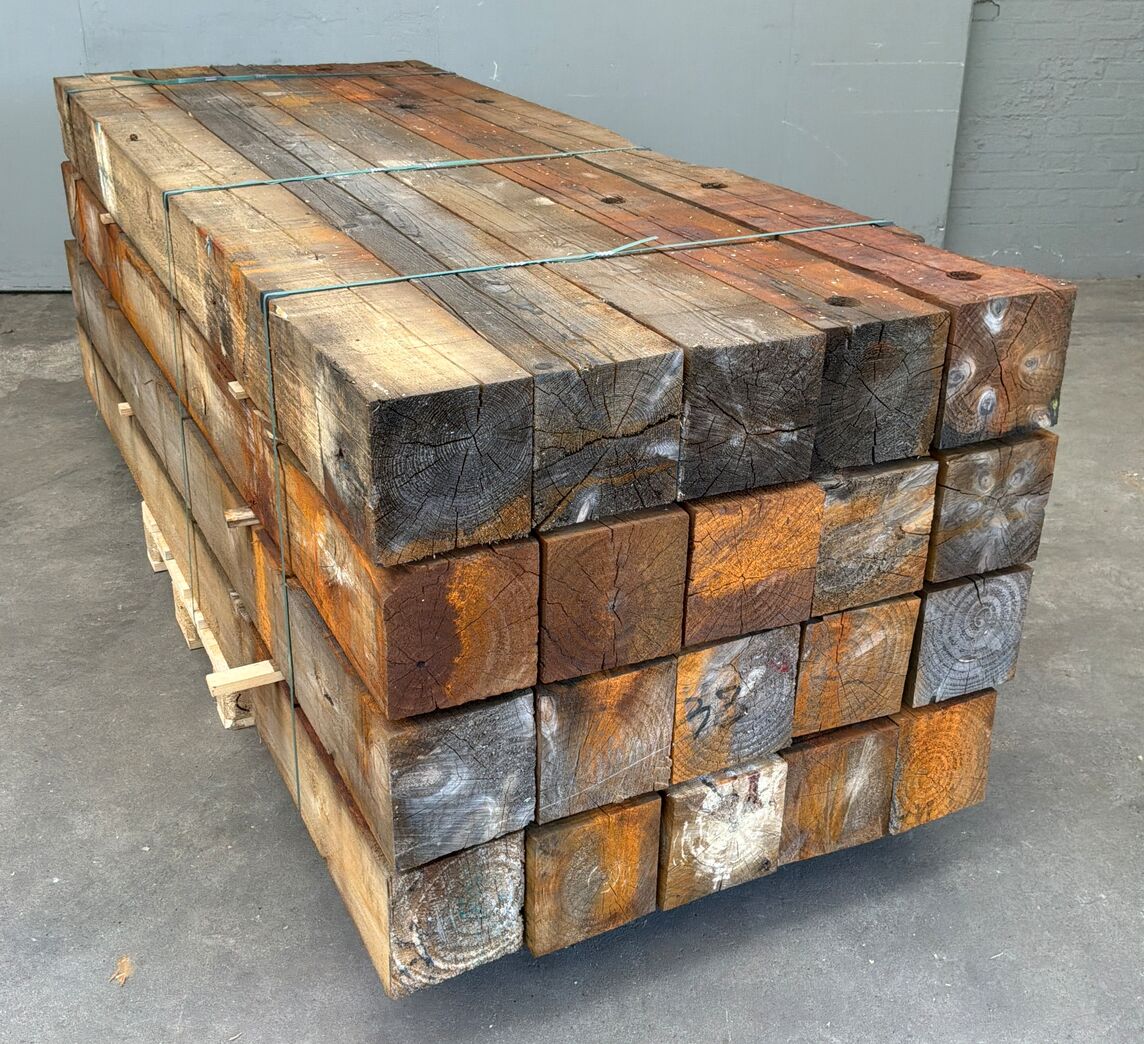 20x20 cm tømmer fra vindmølletransport 255 cm