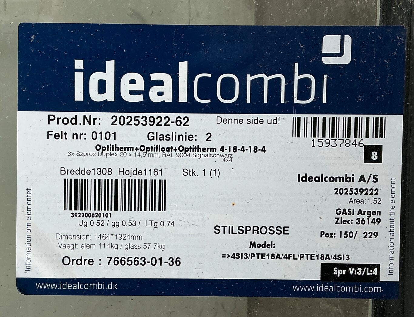 Nyt energivindue med sprosser