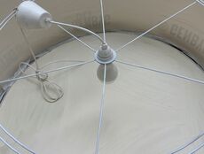 Kæmpe stofpendel med diffuser Ø 110 cm - med mindre skade