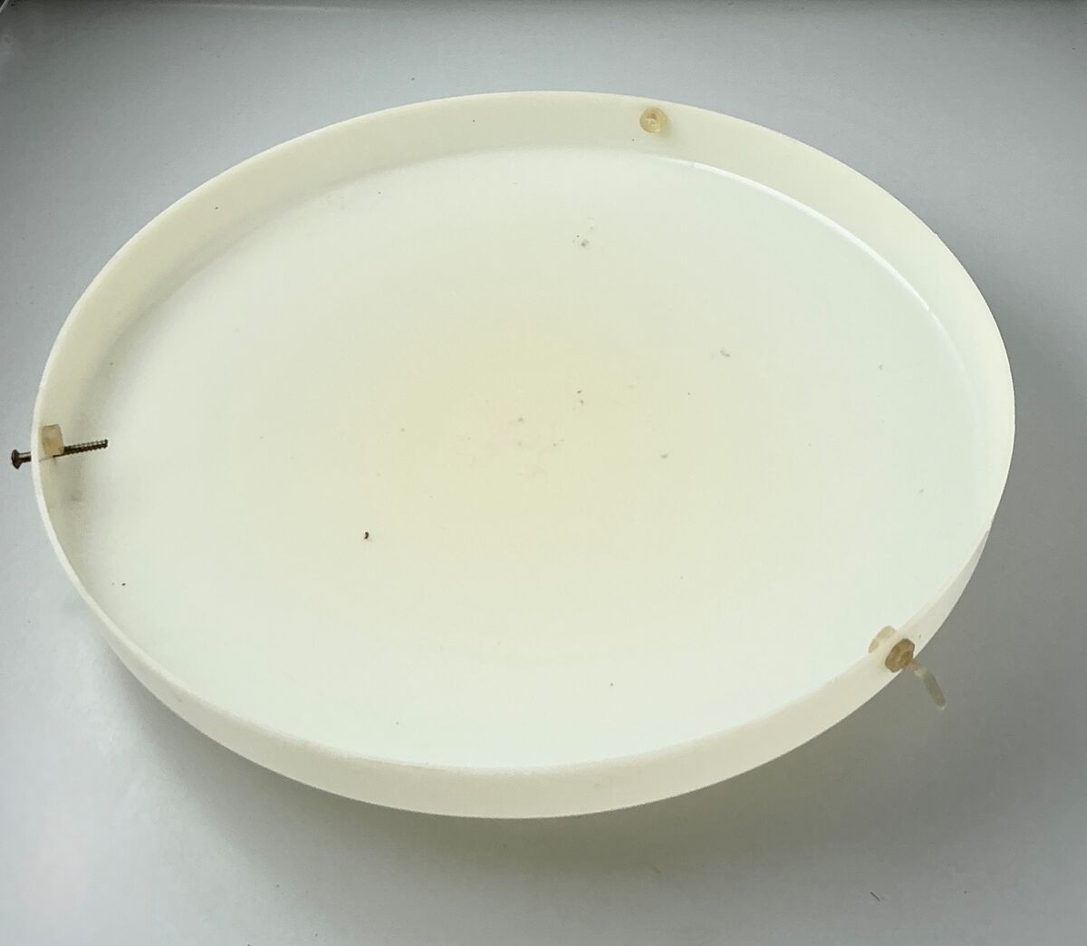 Fog og Mørup plafond lampe fra 1970 m/uoriginal skærm