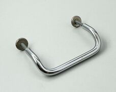 Brugt bøjlegreb i krom 75 mm, med 