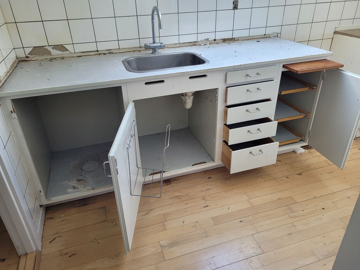 Komplet lille 60'er køkken