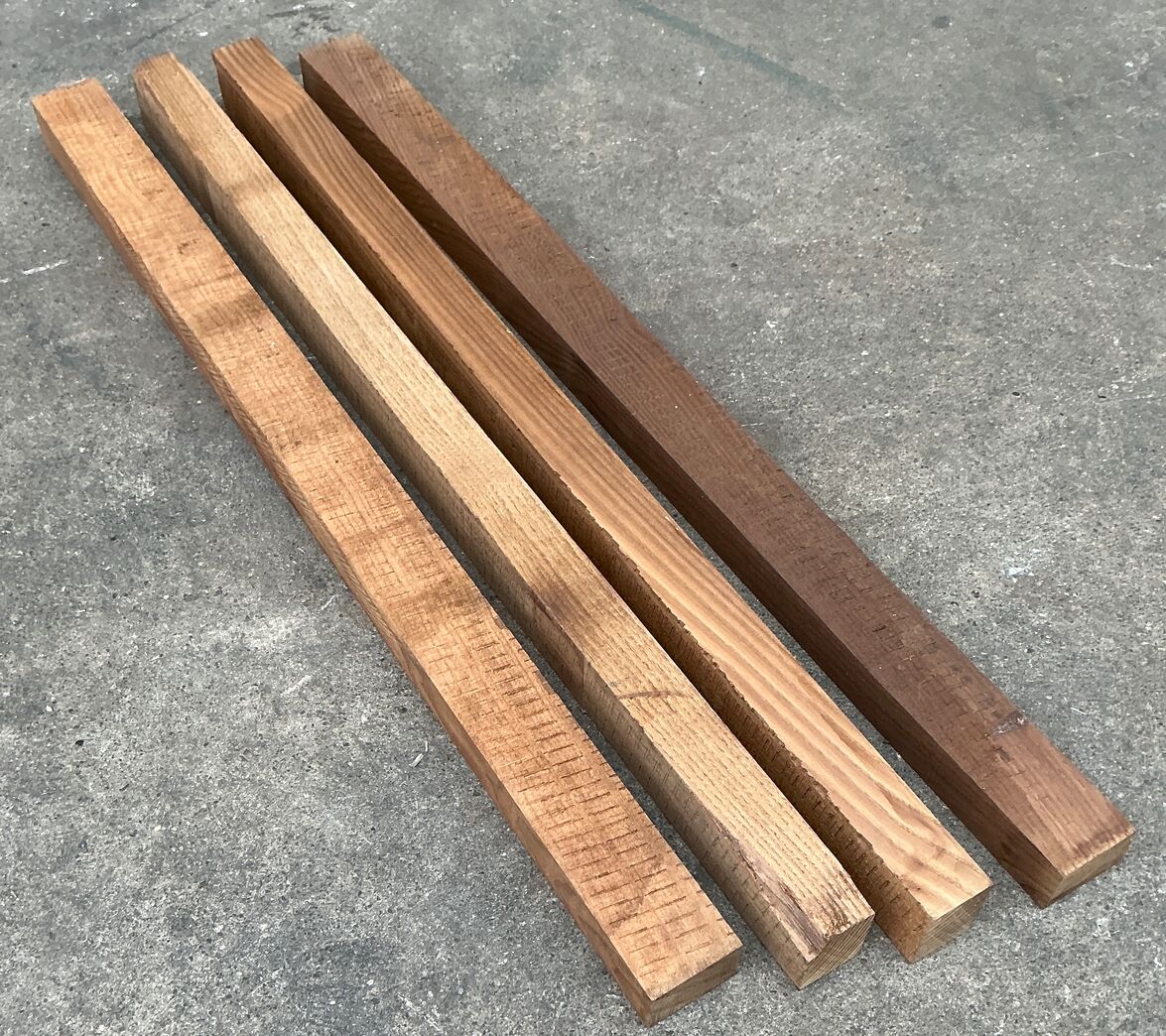 2. Sortering varmebehandlet Ask. 34x48x750mm