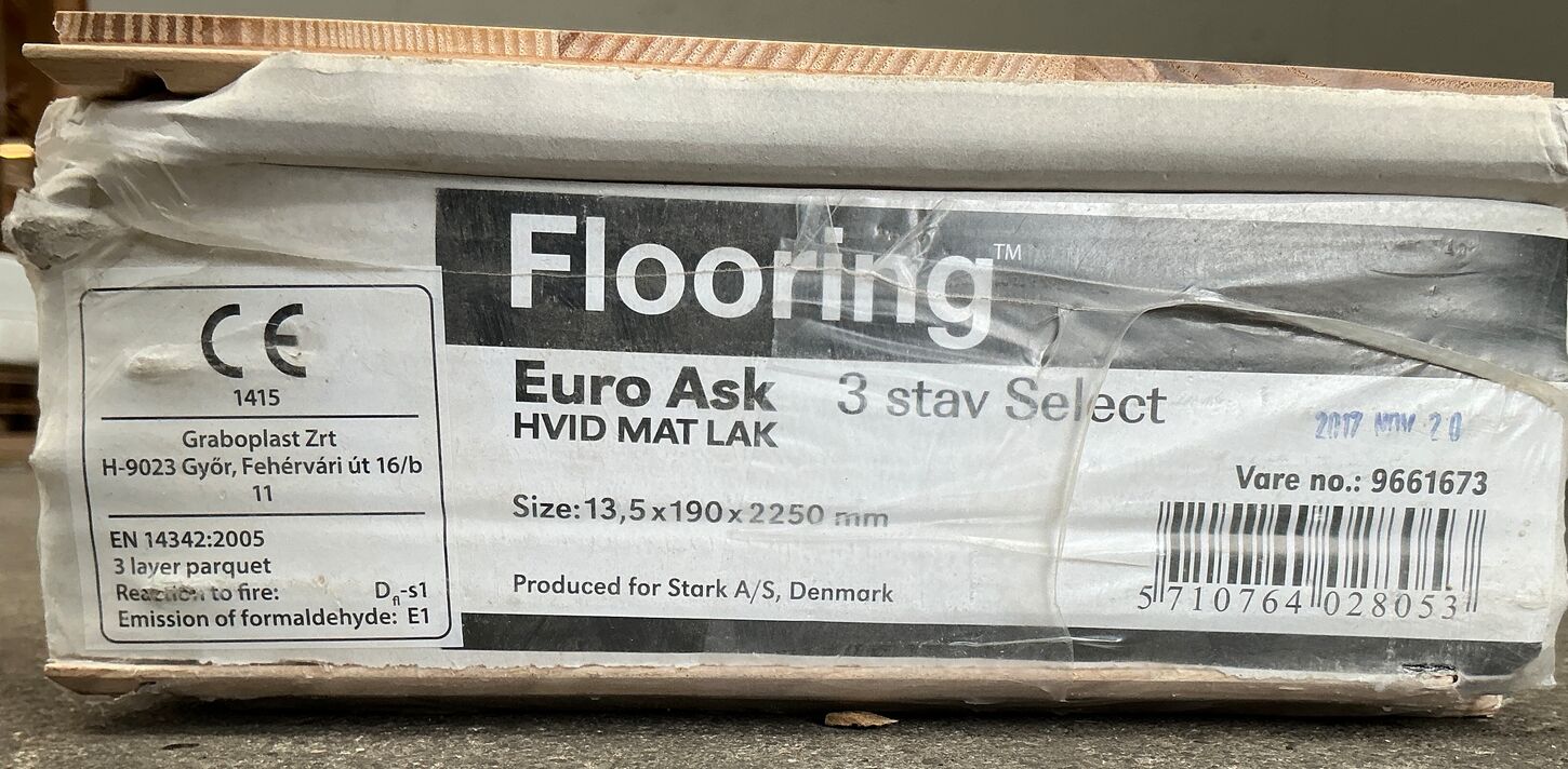 3pk./7,5 m2 Flooring Euro Ask