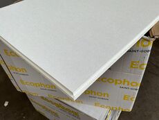 16 m2 Samlet parti Ecophon Advantage E T24 akustikloftplader 600 x 600 x 15 mm.