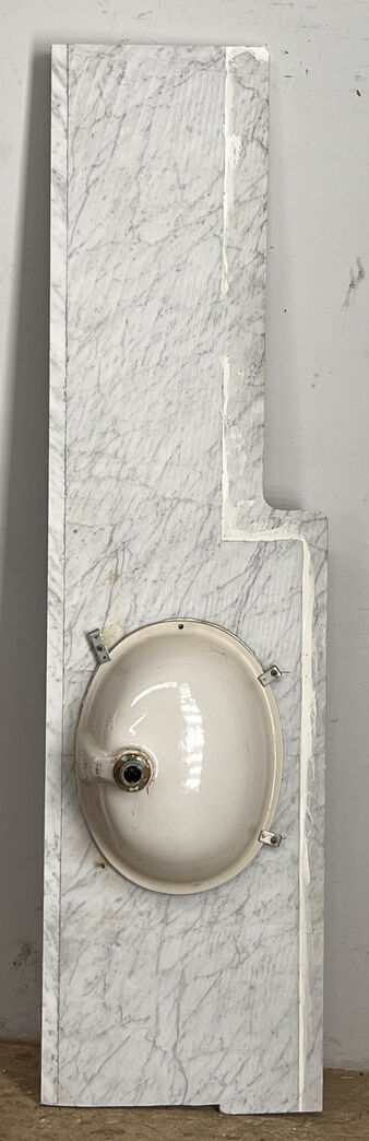 Bordplade med vask - 189 cm