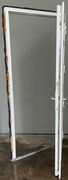 Facadedør i plast med 3 ruder hh - 210,5 cm