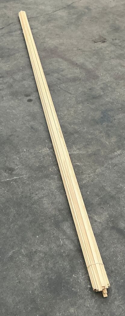 Samlet sæt á 30 forkantlister 5x16x3000mm