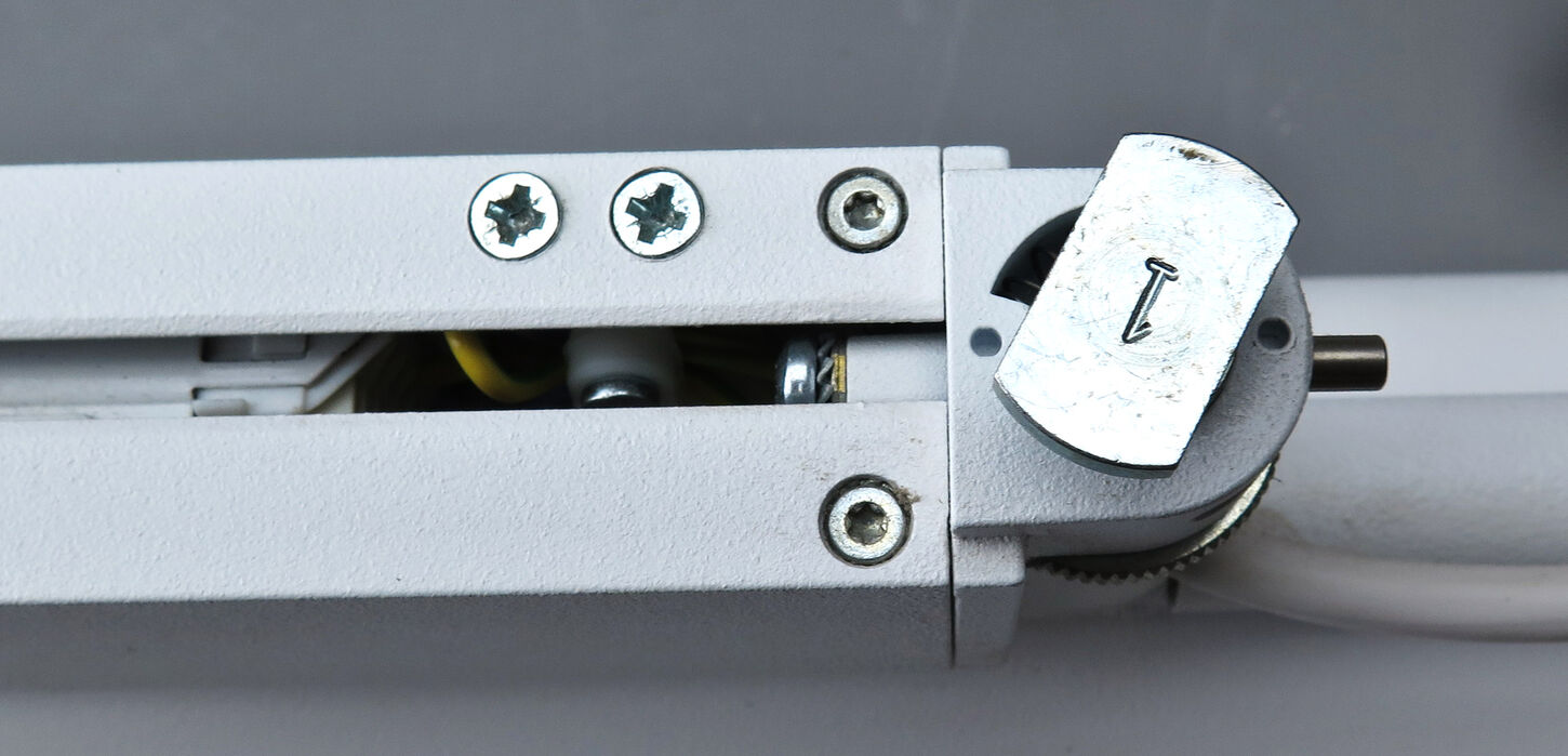 Concord lyssystem med monteringsskinner