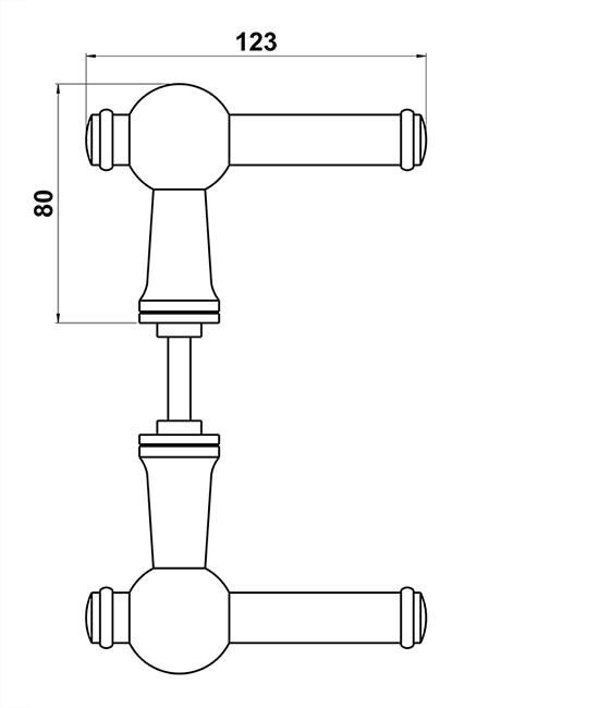 Stort krydsgreb til ny dør  - 109 mm