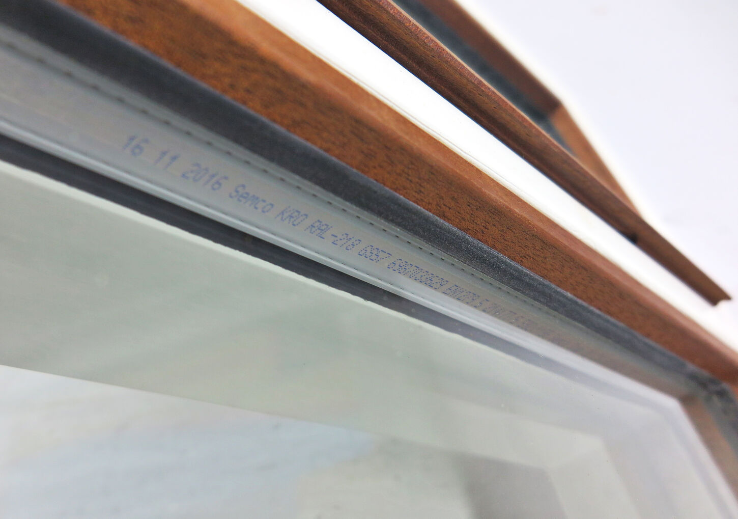 Termovindue med fast karm