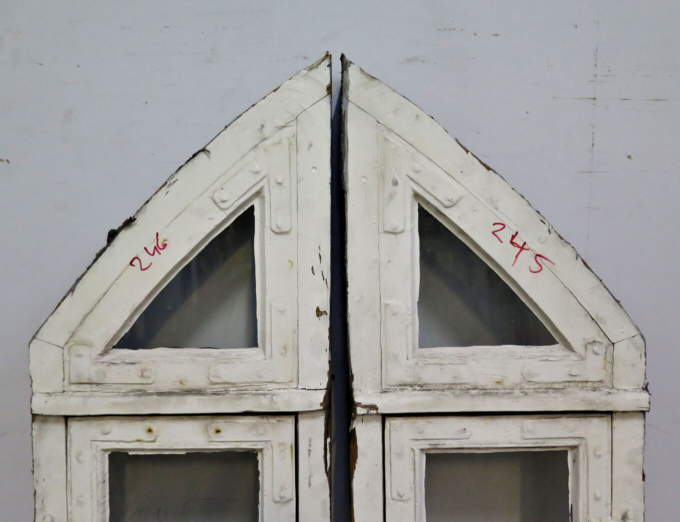 Enkellagsglas med bue