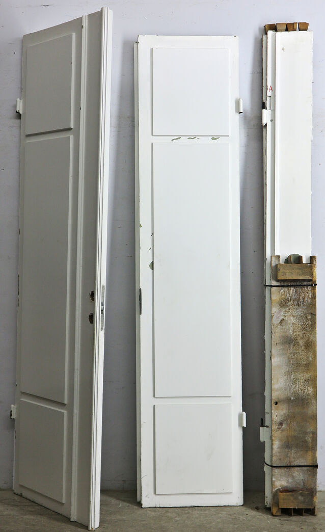 Dobbelt fyldningsdør med karm