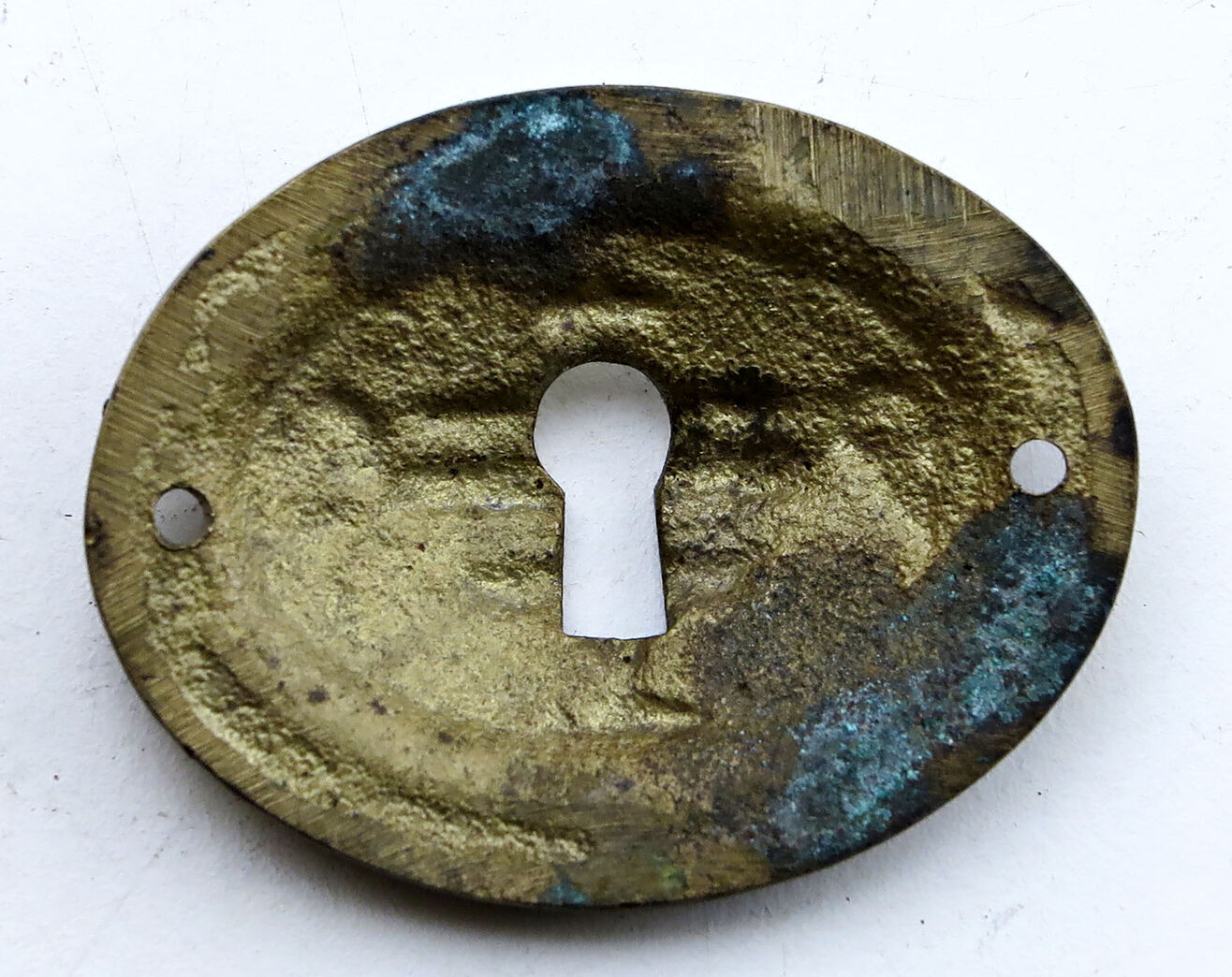 Nøgleskilt til møbel - messing