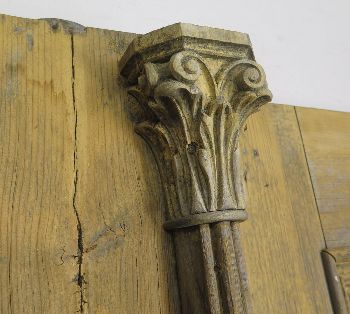 Dobbeltdør uden karm