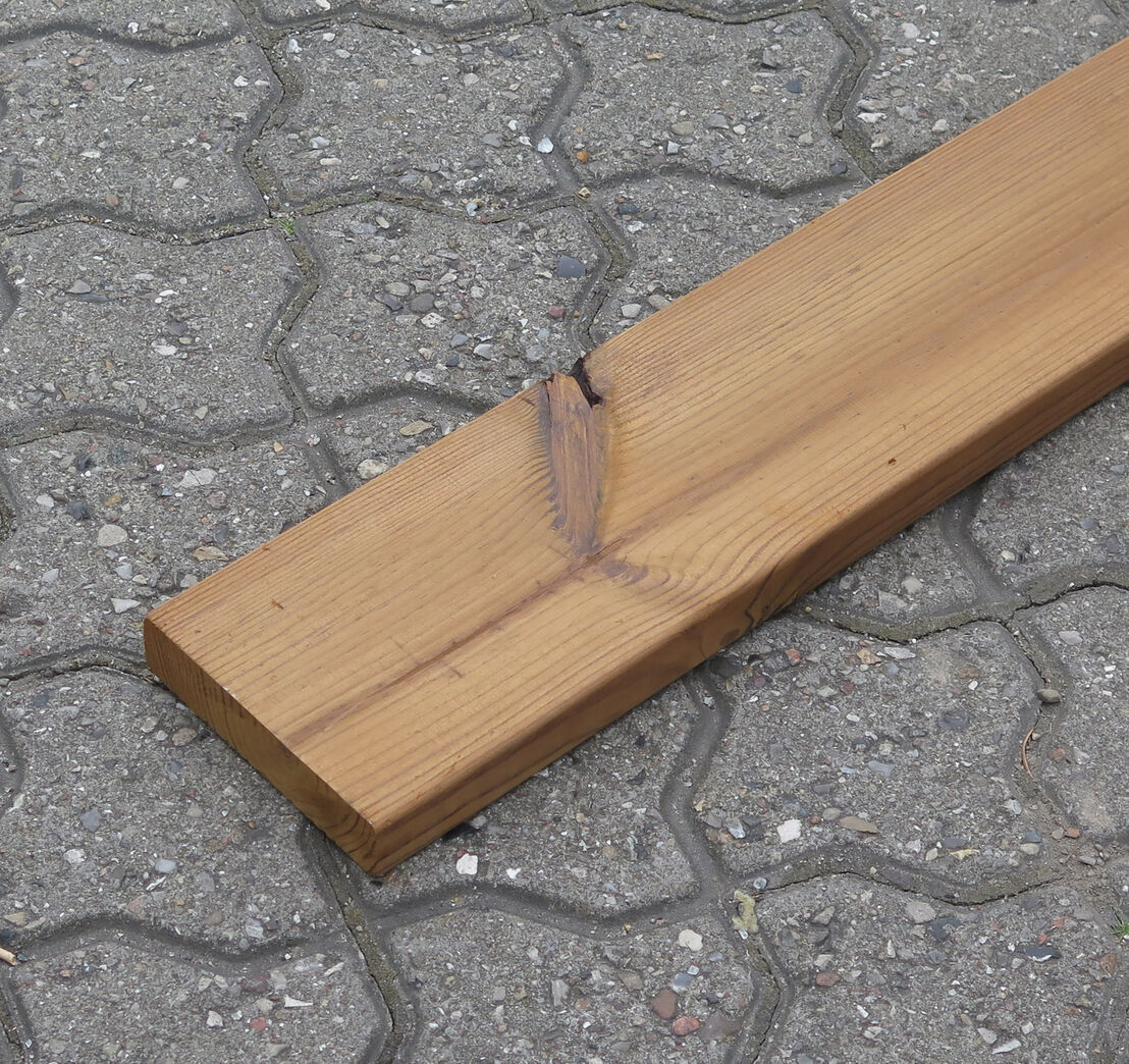 Keflico terrassebræt 1500 x 117 x 26 mm