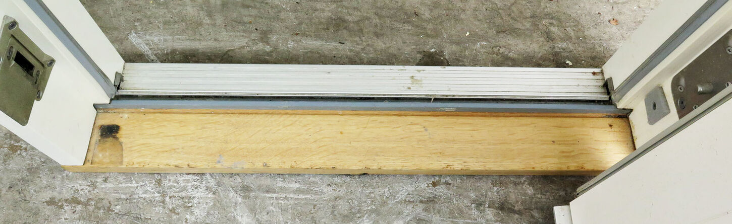 Smal terrassedør med 3-lags glas, Velfac