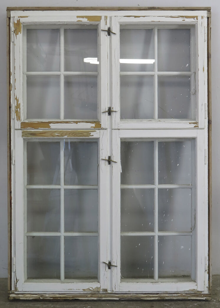 Sprossevindue med forsats