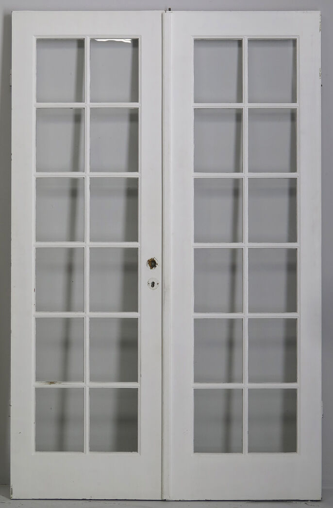 Fransk dør med karm