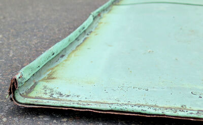 Irret kobberplade 190 - 215 cm