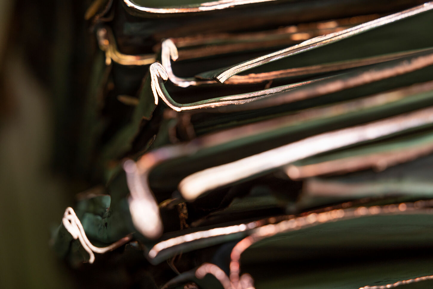 Irret kobberplade 56 x 95 cm