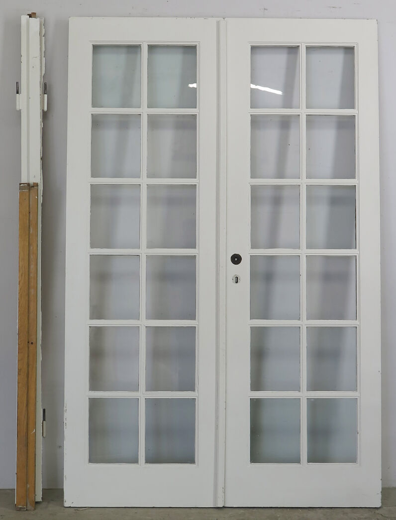 Fransk dør med karm