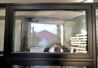 Vindues parti med 3-lags termoglas