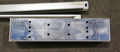 TS92 m/glideskinne hvid