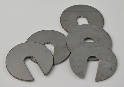 Skærmskiver - Elforzinket - speciel - Ø50 2 mm