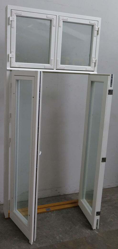 Terrassedør med koblet ramme - 257,3 cm