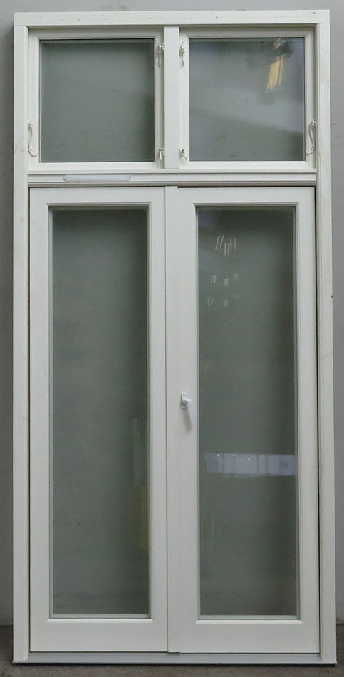 Dobbelt terrassedør med koblet ramme