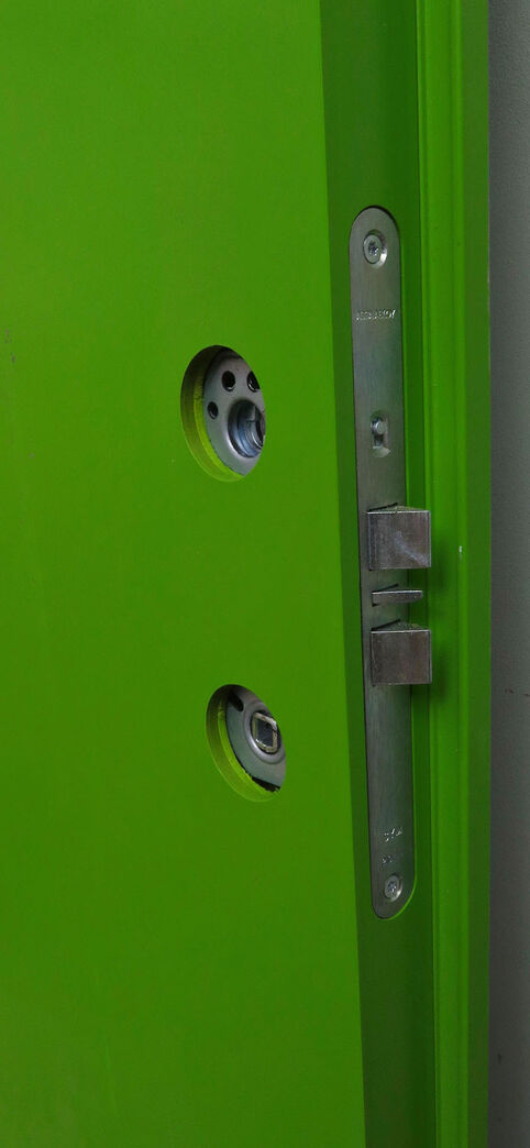 Dobbelt Db35 lyd dør uden karm