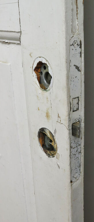 Fyldningsdør uden karm