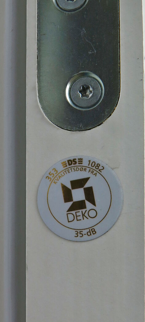 Swedoor lyddør dB35 med alu karm