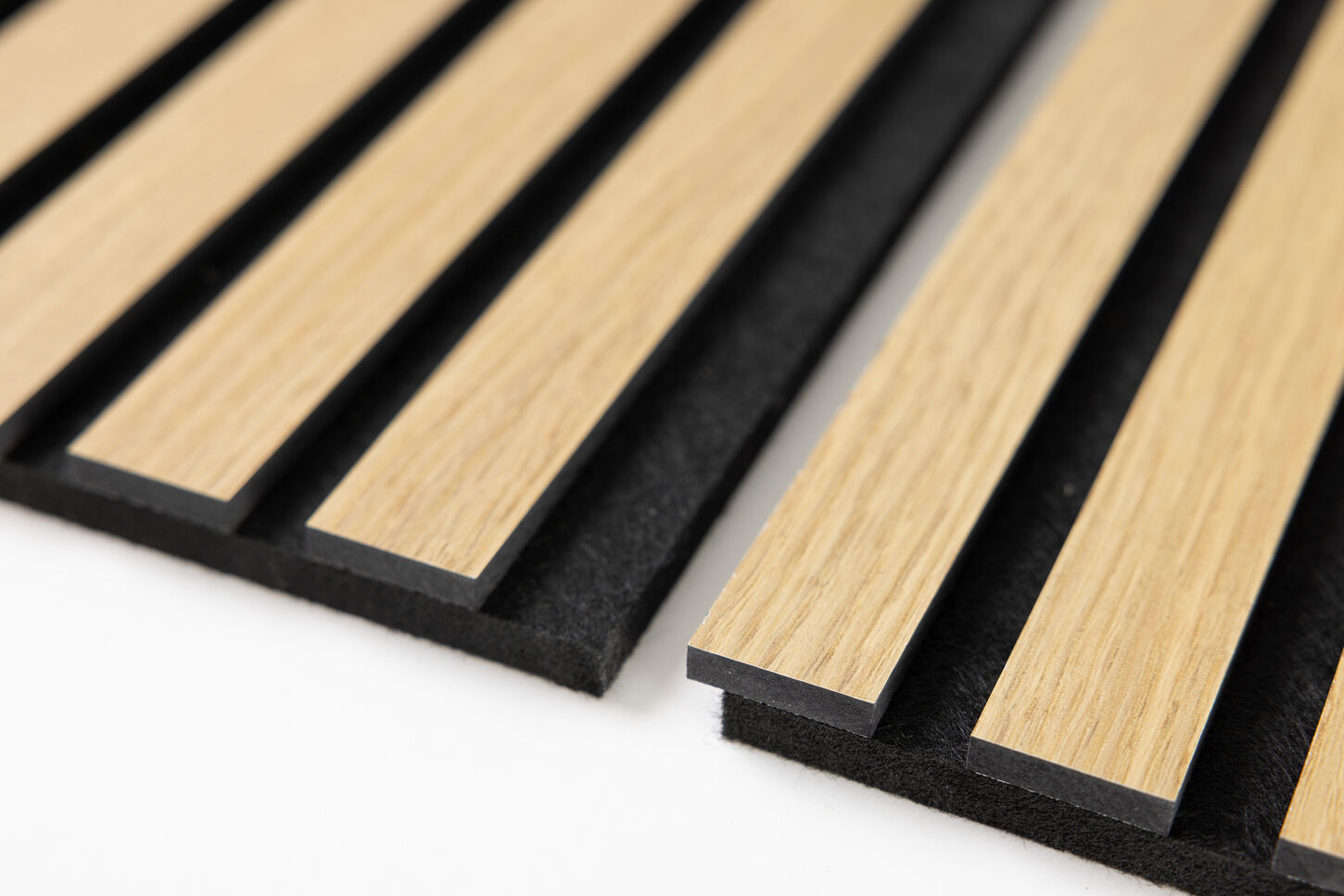 Akustikpanel Eg olie/sort - restparti