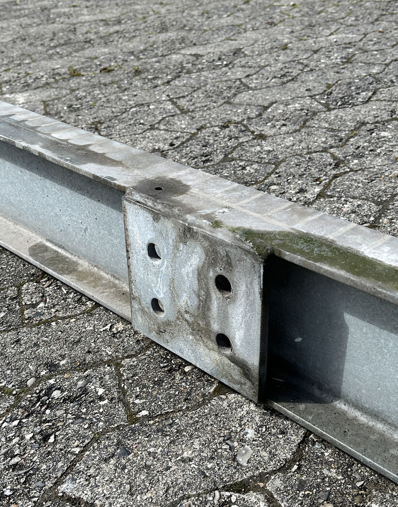 I-bjælke galvaniseret - 521 cm