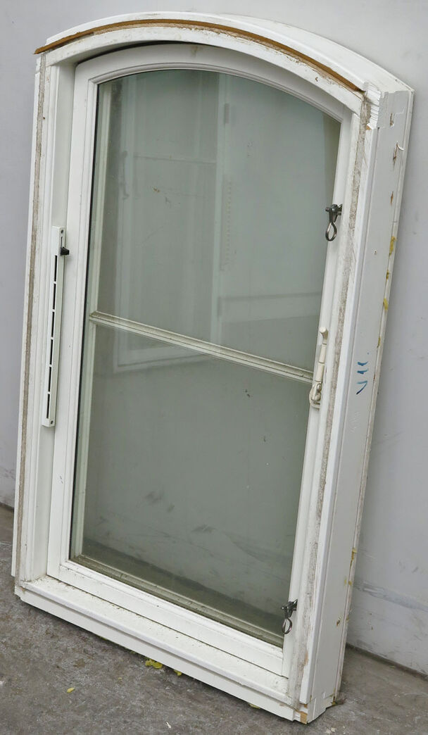 Sprossevindue med koblet ramme