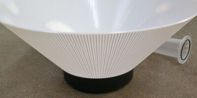 Glamox reflektor skærm - Hvid