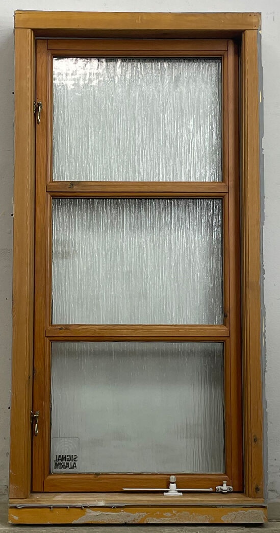 Termovindue med sprosser og matteret glas