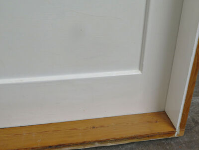 Fyldningsdør med karm