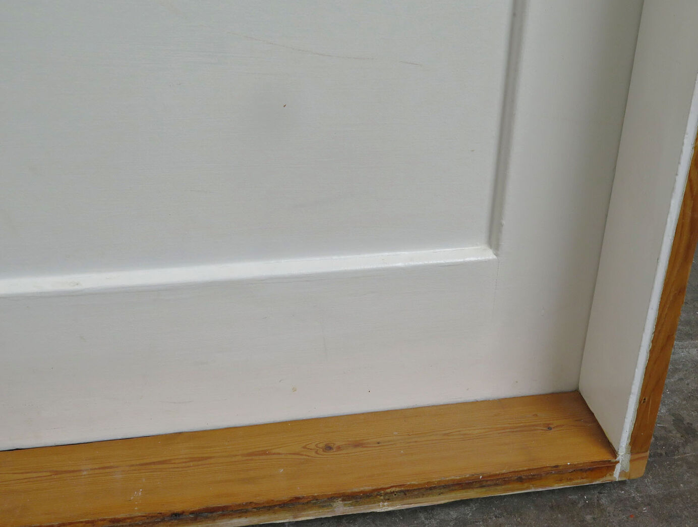 Fyldningsdør med karm