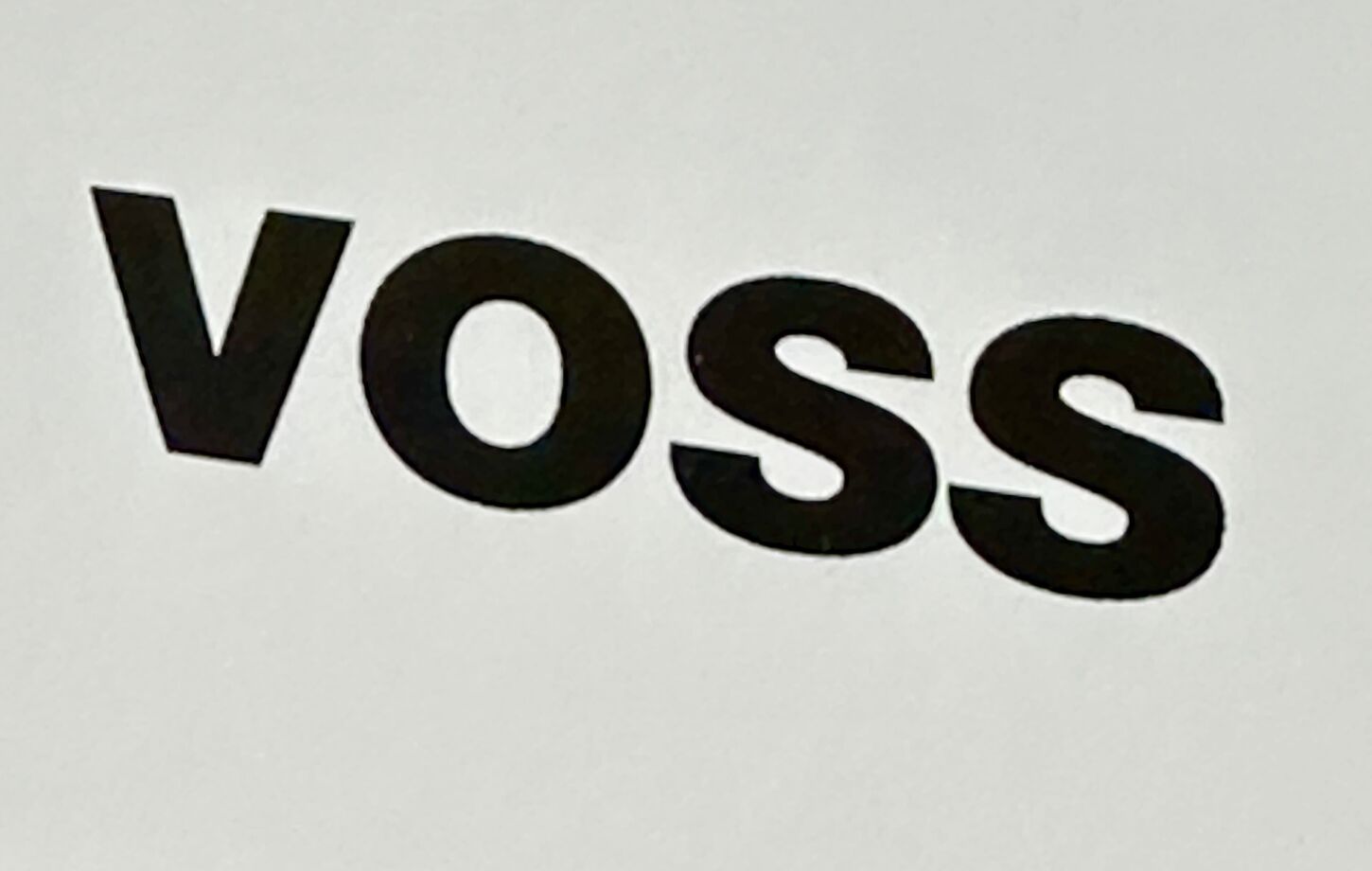 Voss keramisk komfur