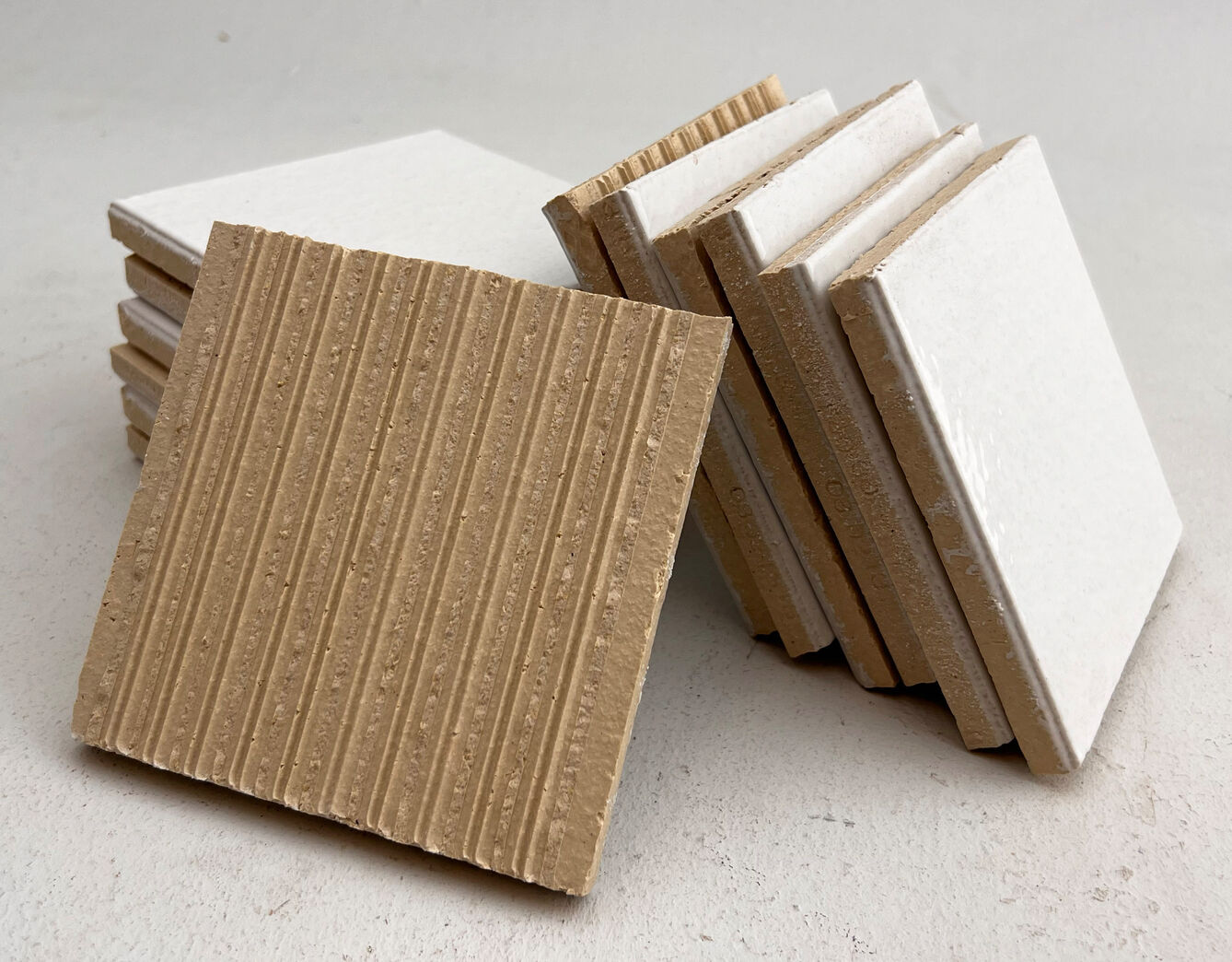 Höganäs hvid glaseret klinke