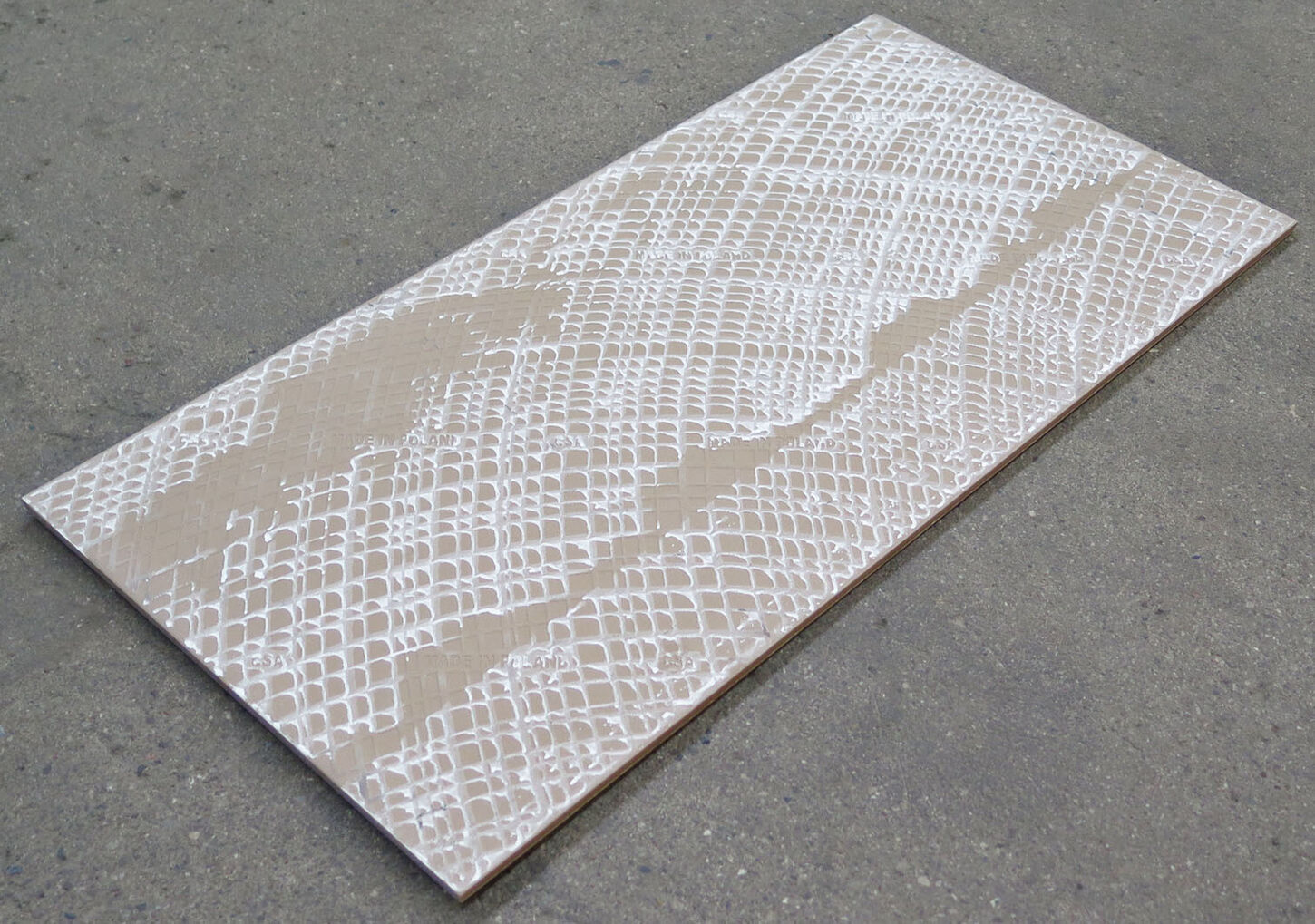 Væg/gulv fliser beige 298x598 mm sæt á 1,25 m2