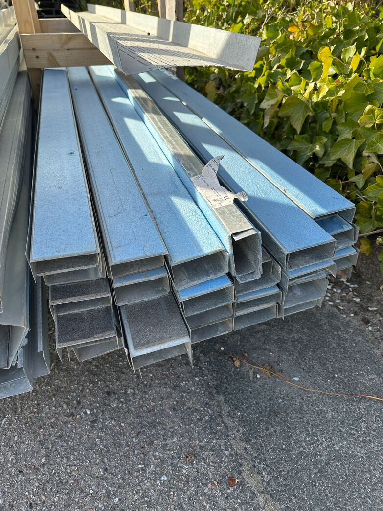 Triplan skinne med 4 mm polyethendug - 3 meter