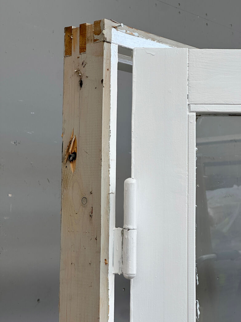 Dobbeltdør med glas og karm hh